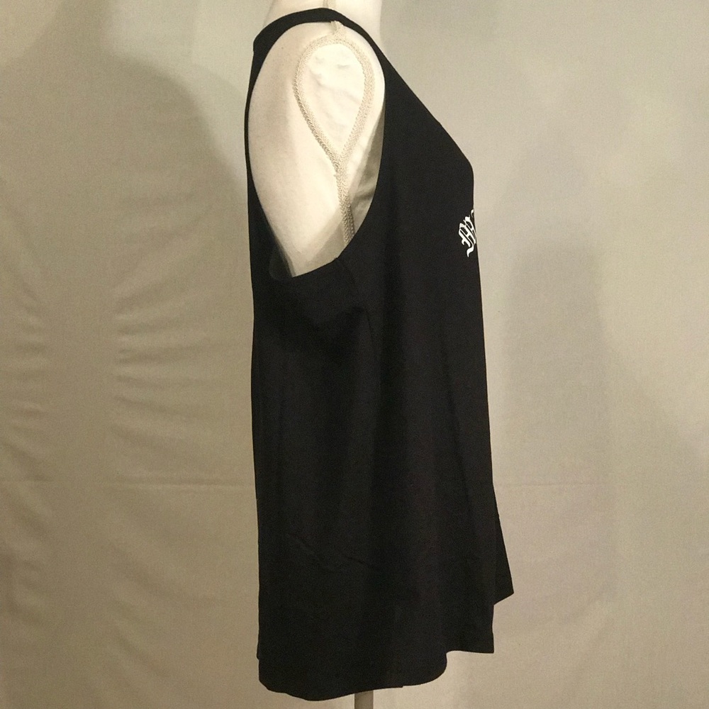 Torrid Plus Size Last Night Rose Graphic Tank Top - Picture 5 of 8